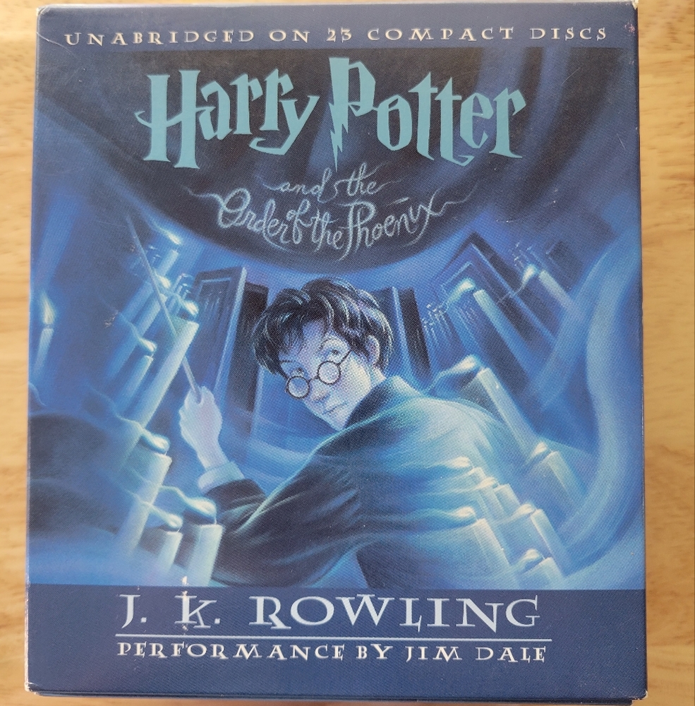 Harry Potter And The Order Of The Phoenix Audiobook Unabridged VG Condition